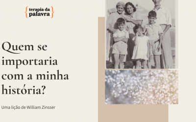 Quem se importaria com a minha história?